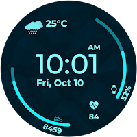Crystal Facet Watch Face