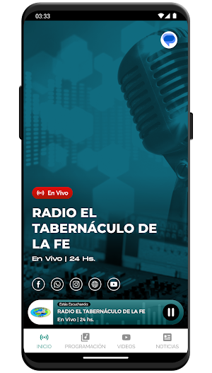 Radio El Tabernáculo de La Fe Screenshot 1