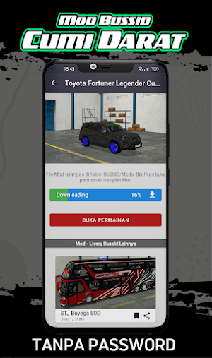 Mod Bussid Cumi Darat 2024 Screenshot 3