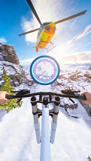 Downhill Race Extreme BMX Rush Screenshot 1