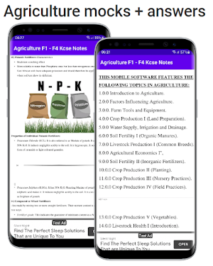 Agriculture: mocks & answers. Screenshot 3