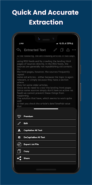 OCR AI: PDF & Image to Text Screenshot 3