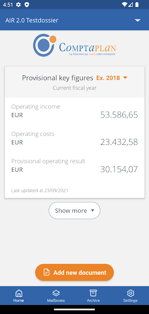 Compta Plan Screenshot 1