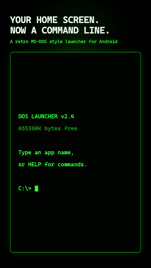 Retro DOS Launcher Screenshot 0