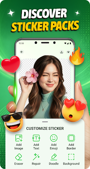 Romantic Love Sticker Maker Screenshot 1