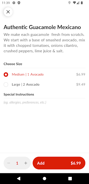 Casa Fiesta Mexican Grill Screenshot 3