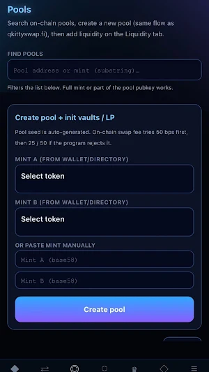 QkittySwap Screenshot 3