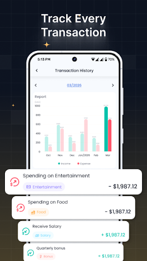 Money manager: Expense Tracker Screenshot 2