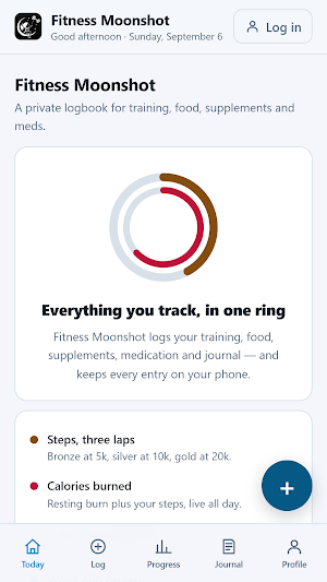 Fitness Moonshot Screenshot 1