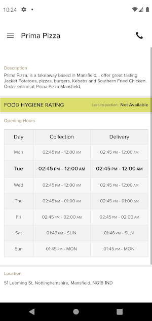 Prima Pizza Screenshot 3