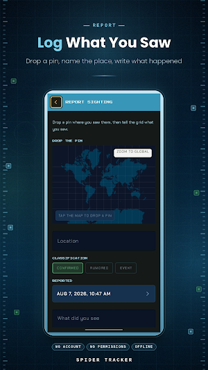 Spider Tracker Screenshot 1