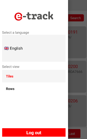 e-tracker Screenshot 2