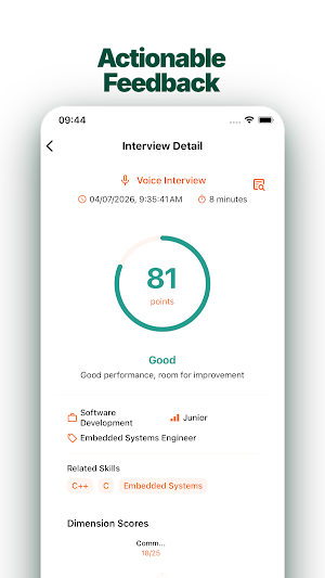 AI Interview Copilot & Tracker Screenshot 2