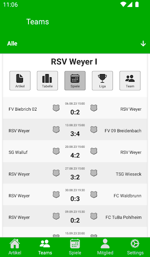 RSV Weyer Screenshot 2
