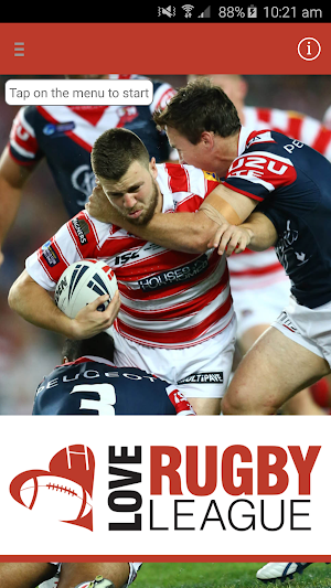 Love Rugby League. Screenshot 0