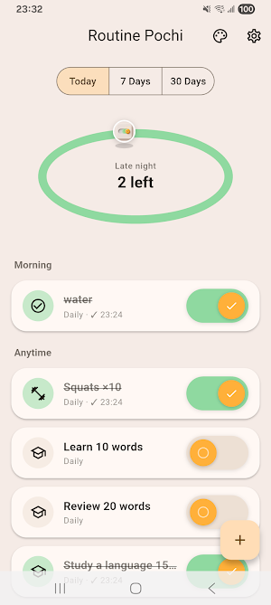Routine Pochi: Habit Board Screenshot 0