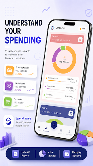 Budget Planner - SpendWise Screenshot 2