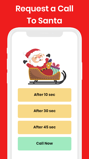 Santa Fake Video Call Screenshot 1