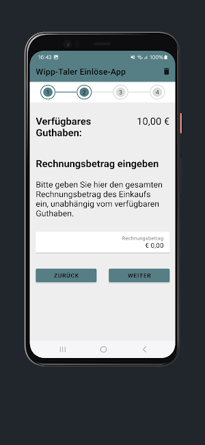 Partner POS Wipp-Taler Screenshot 2