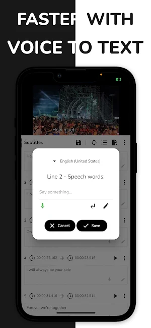 VidSub: Video Subtitle Creator Screenshot 2