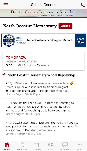 Decatur County Community Schools - Indiana Screenshot 1