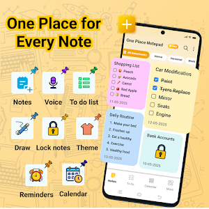 OnePlace Notepad-Write&Record Screenshot 0