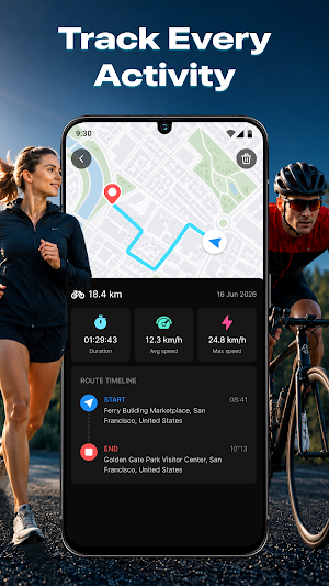 GPS Speedometer & Speed Alerts Screenshot 2
