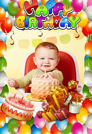 Happy Birthday Frames Screenshot 1