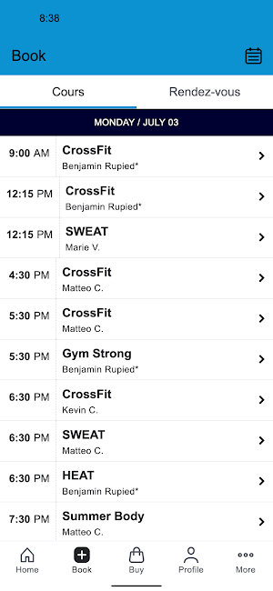 CrossFit Annecy Screenshot 1