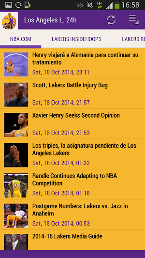 Los Angeles Basketball 24h Screenshot 1