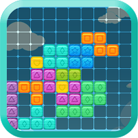 Jewel Puzzle Block 10x10
