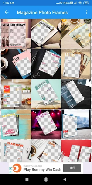 Magazine Cover Photo Frames Editor: DP, Greeting Screenshot 1