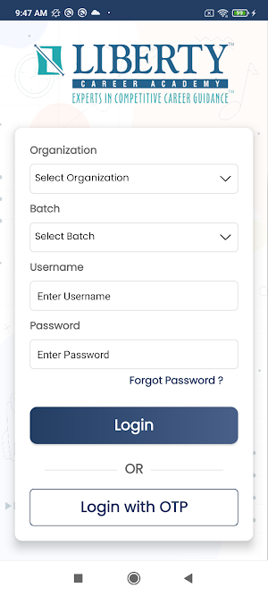 LCA Student App Screenshot 2