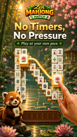 Zen Mahjong Tile Match Screenshot 2