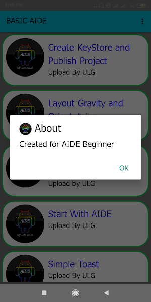 Basic AIDE Screenshot 0