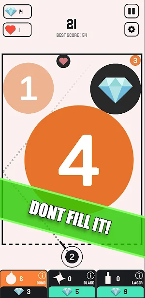 Don’t fill it : ball shooter Screenshot 0