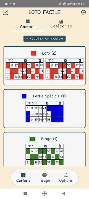 Loto Facile Screenshot 1