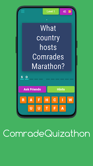Comrades Marathon Quiz Screenshot 3