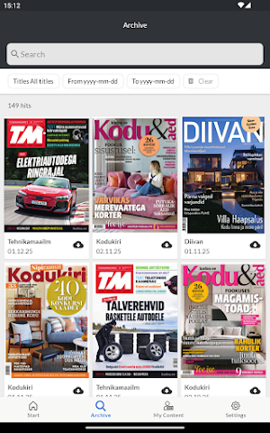 Ajakirjad Screenshot 3
