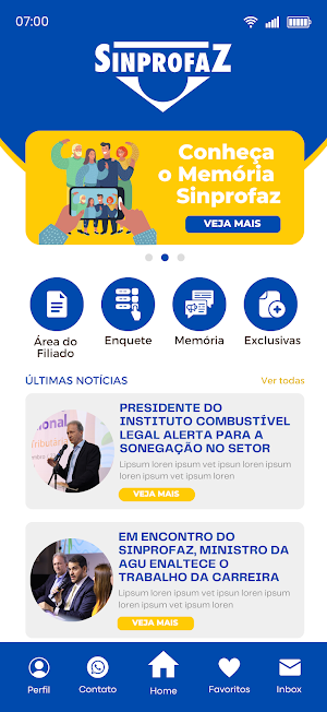 SinproApp Screenshot 1