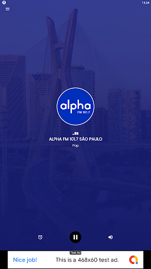 Rádio Alpha FM 101.7 (São Paulo) Screenshot 0