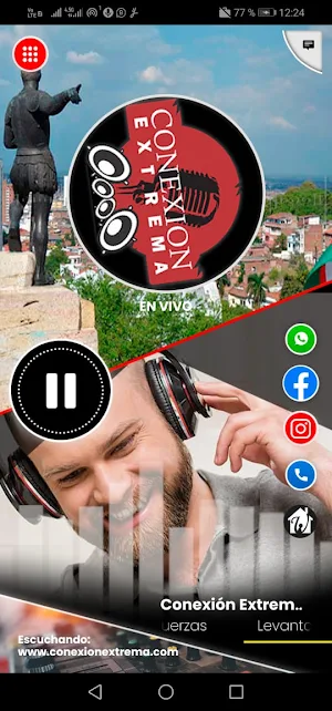 Conexión Extrema Radio Screenshot 0