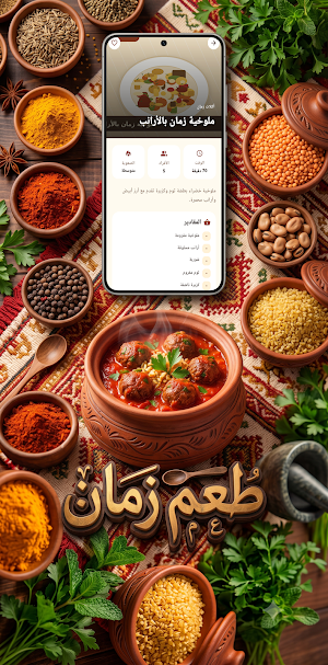 تطبيق طعم زمان Screenshot 2