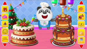 Animals Christmas Cake Cooking Screenshot 1
