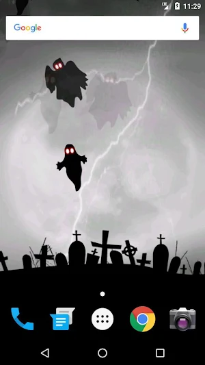Halloween Live Wallpaper Screenshot 1