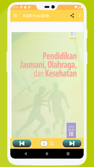 Buku Siswa PJOK Kelas 9 Kur13 Revisi 2018 Screenshot 0