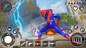 Spider Rope Hero Spider Game X Screenshot 3