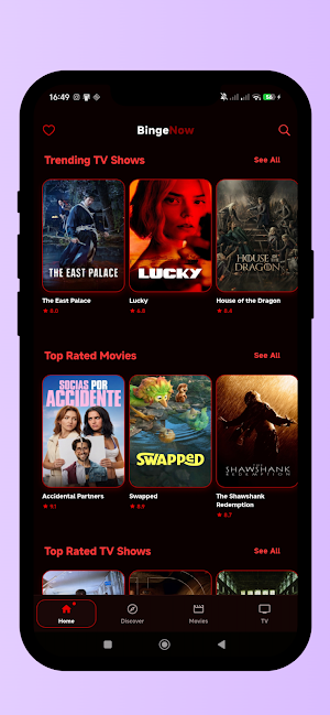 bingenow Screenshot 3