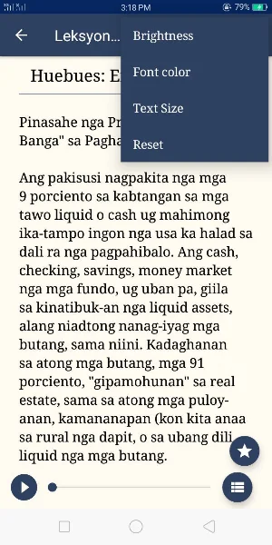 Cebuano Sabbath School Lesson Screenshot 1