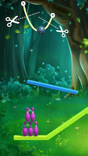 Cut The Rope Bowling Screenshot 1